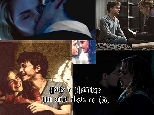 Harry e Hermione um amor desde os 15.
