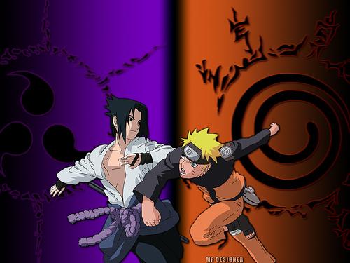 Naruto e Sasuke-a Batalha
