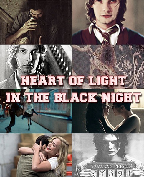 Heart of light in the black night