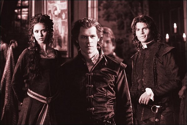 Katherine, Klaus e Elijah