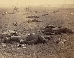 No campo de Gettysburg