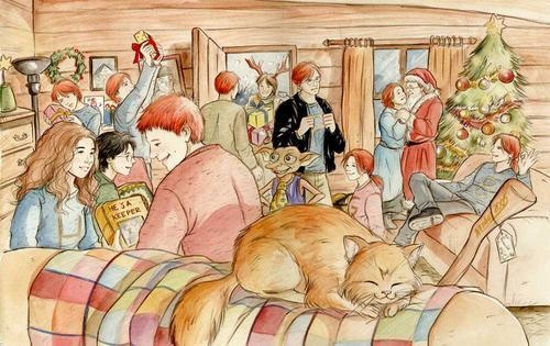 O Natal Da Família Weasley