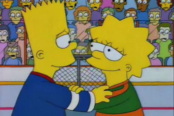 Bart Simpson acabou de acordar na cama, Bart Simpson Tristeza