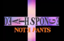 Death Sponge Note Pants