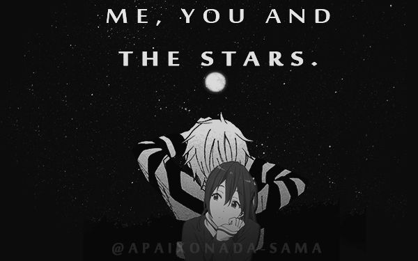 Me, you and the stars.