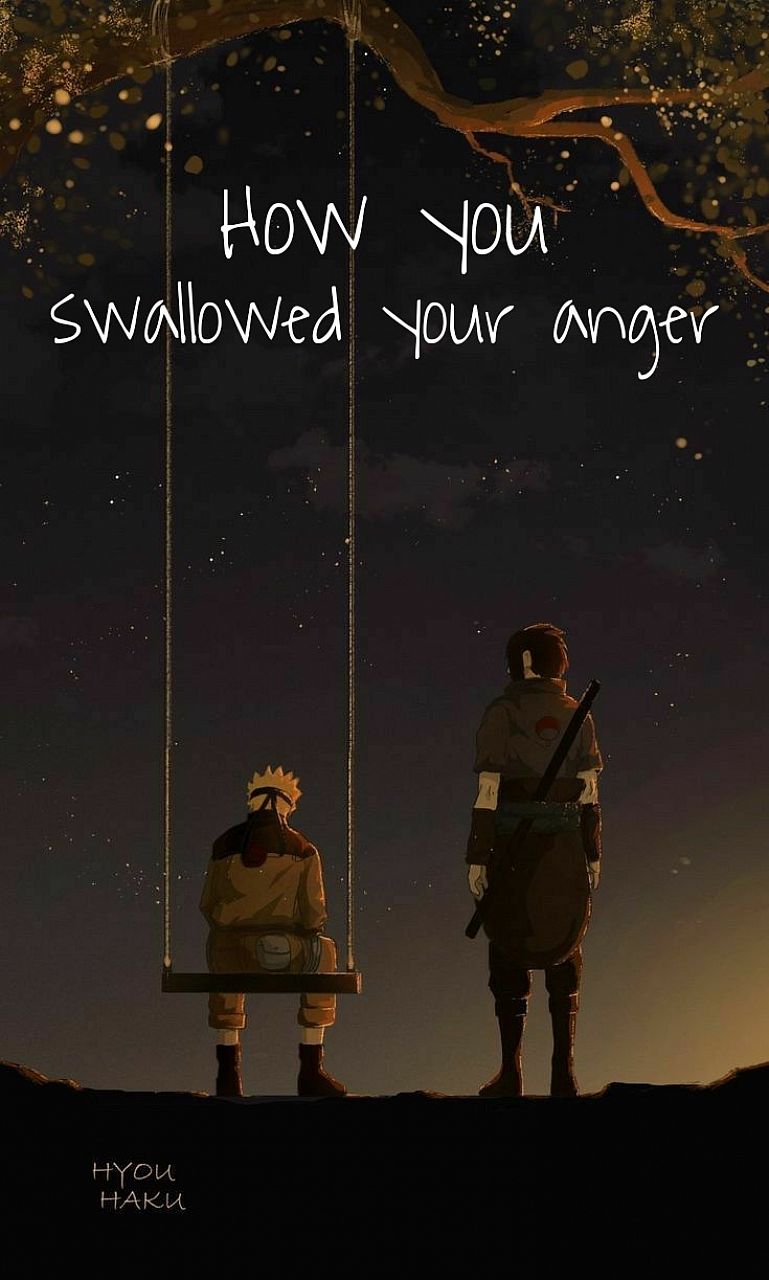 How You Swallowed Your Anger