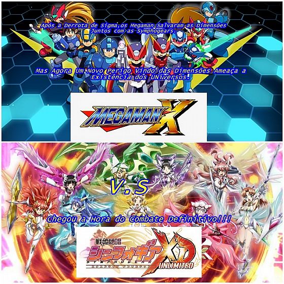 Megaman X vs Symphogear XD Unlimited