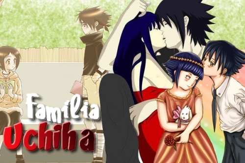 Artista mostra como seria o filho de Sasuke e Hinata, e de Naruto