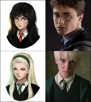 Uma Irmã Para Harry Potter e Draco Malfoy