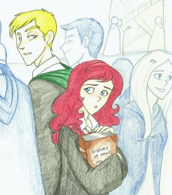 Rose Weasley and  Scorpius Malfoy