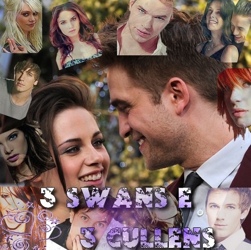 3 Swans e 3 Cullens