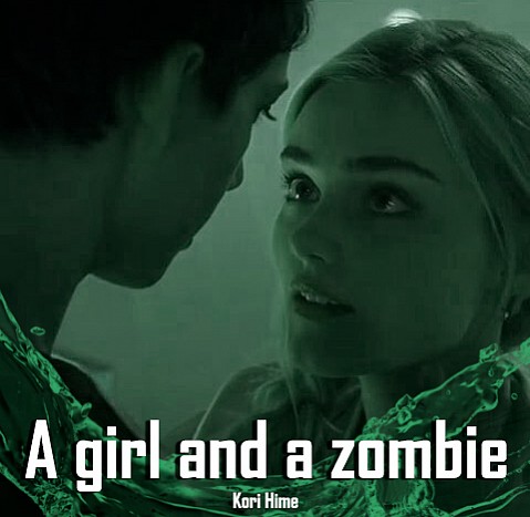 A girl and a zombie
