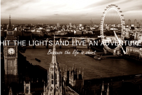 Hit The Lights And Live An Adventure
