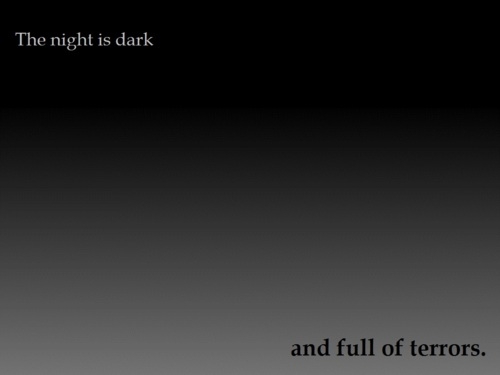 Medo Do Escuro
