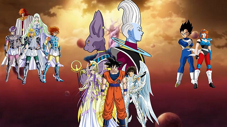 Goku e Saori Entre Deuses e Divindades