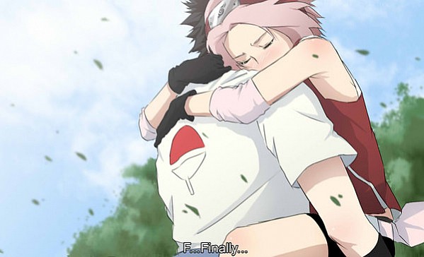 Sakura diz a Sasuke que está grávida, Espectro, Naruto