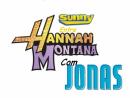 Sunny entre Hannah Montana com Jonas