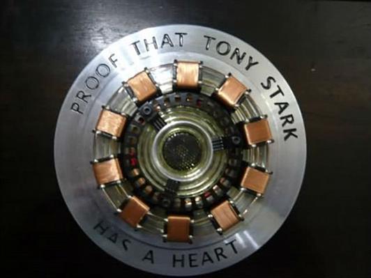 Um coração para Tony Stark