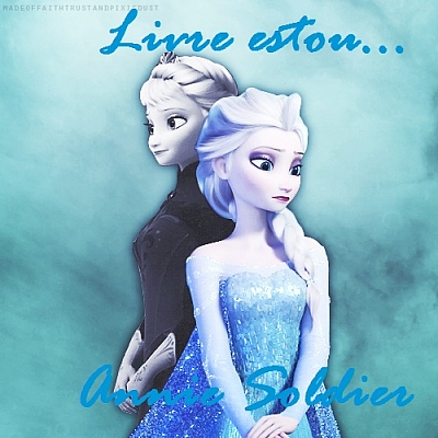 Livre estou -Página do diário da Rainha Elsa .