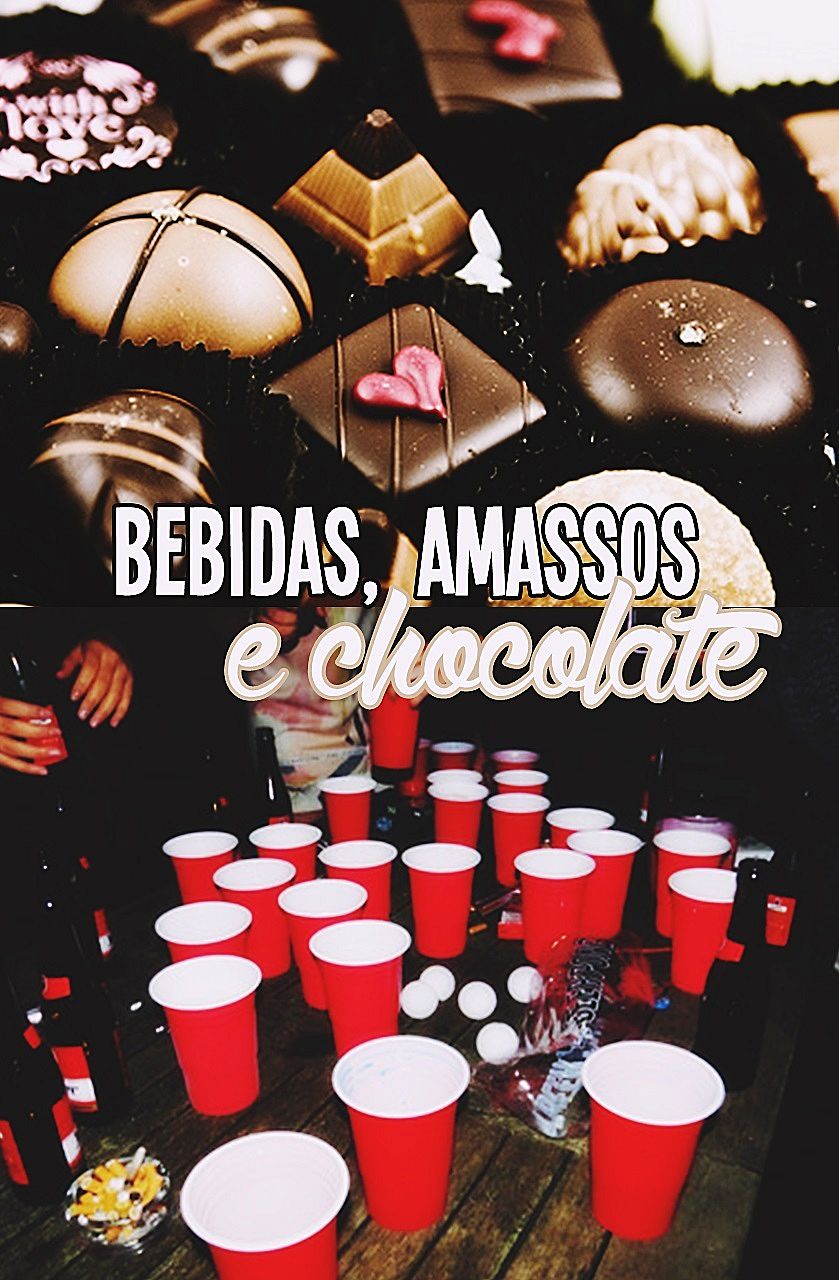 Bebidas, Amasso e   Chocolate.