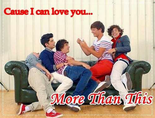 I Can Love You More Than This...