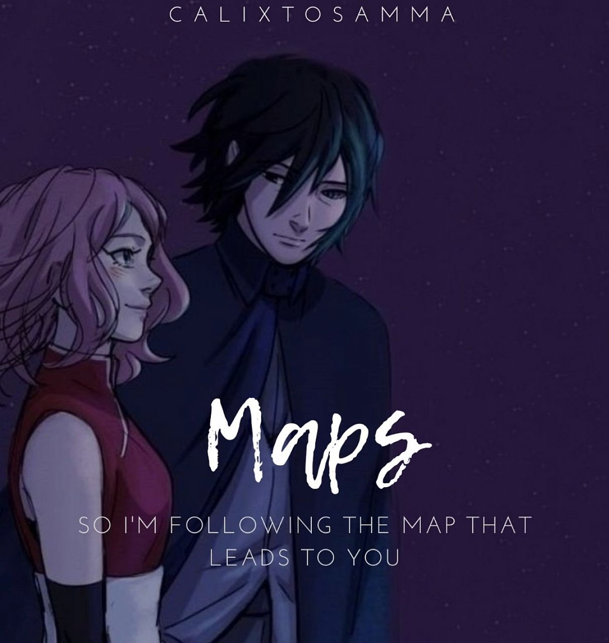 Maps - Sasuke x Sakura