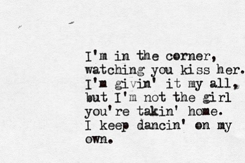 Dancing On My Own
