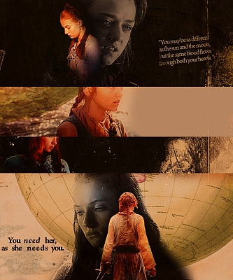 For The First Time in Forever - Sansa & Arya