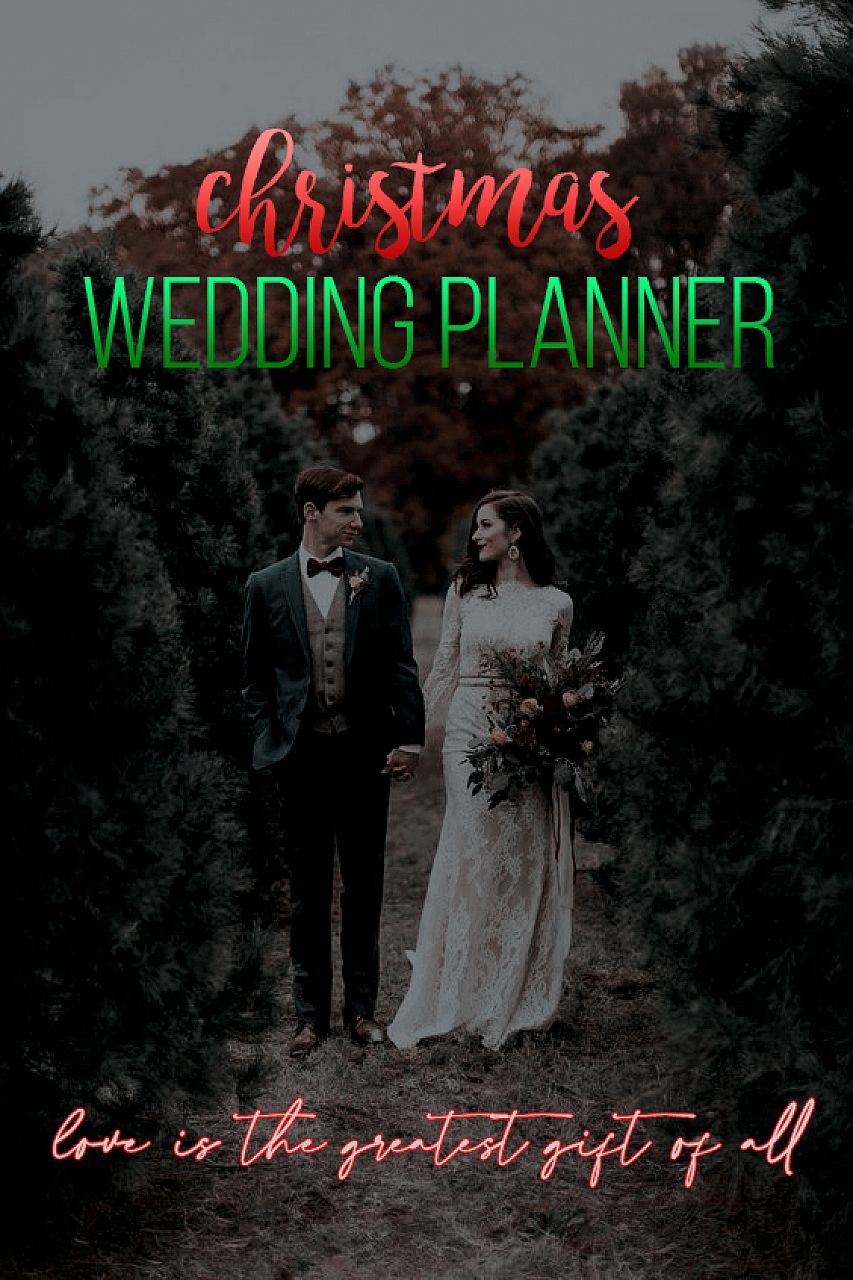 Christmas wedding planner
