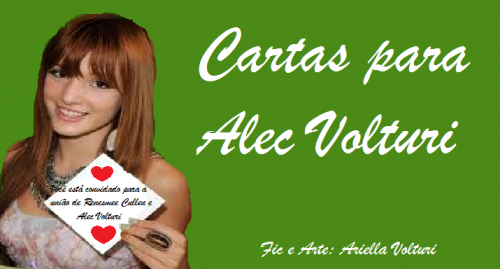 Cartas Para Alec Volturi