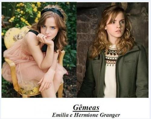 Gêmeas - Emilia e Hermione Granger