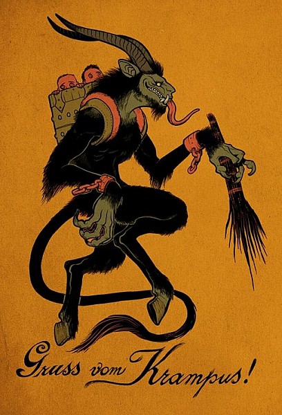 A misbehaving a day? Krampus is on his way!