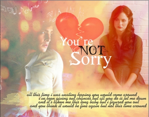 You Are Not Sorry