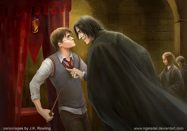 Eu, filho de Severus Snape? Nunca!
