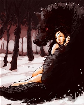 A Garota e o Lobo