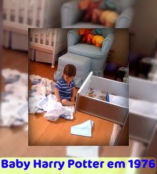 Baby Harry Potter in 1976