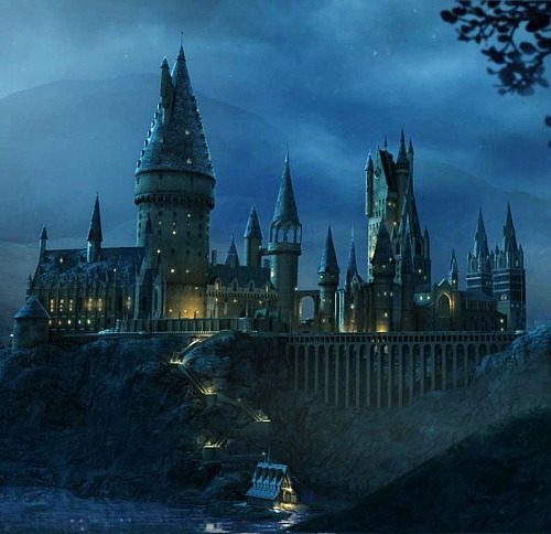 O Colegio de  Hogwarts.