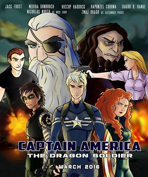 Capitain America the Dragon Soldier