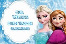 Our Wedding Is Not Frozen