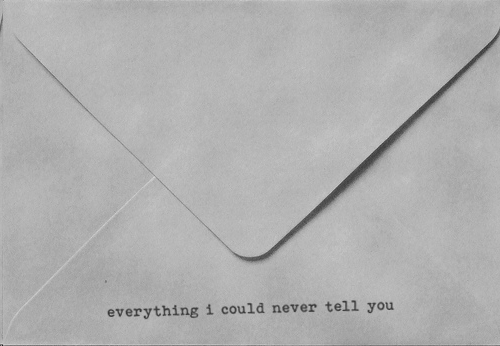 Everything I Could Never Tell You