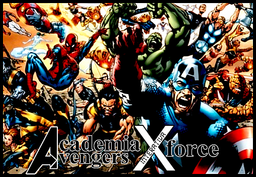 Academia Avengers X Force - Interativa -
