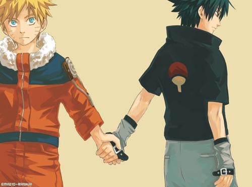 Reflesão - Naruto e Sasuke