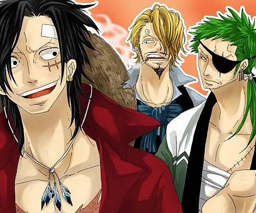o novo trio monstro foi formado! cap. 1058 OP - #onepiece #anime