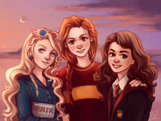 As garotas de Hogwarts